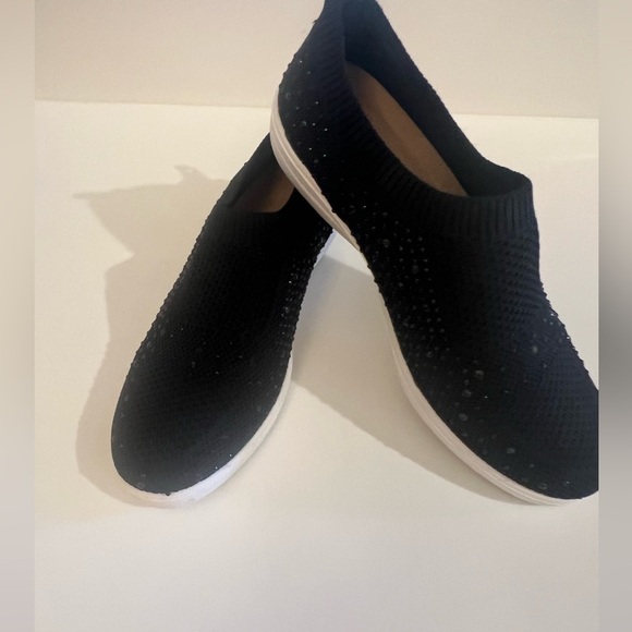 Jenn Ardor Shoes - JEAN ARDOR WOMEN’S LIGHTWEIGHT, BREATHABLE BLACK SIZE 7 SLIP-ON WALKING SHOES